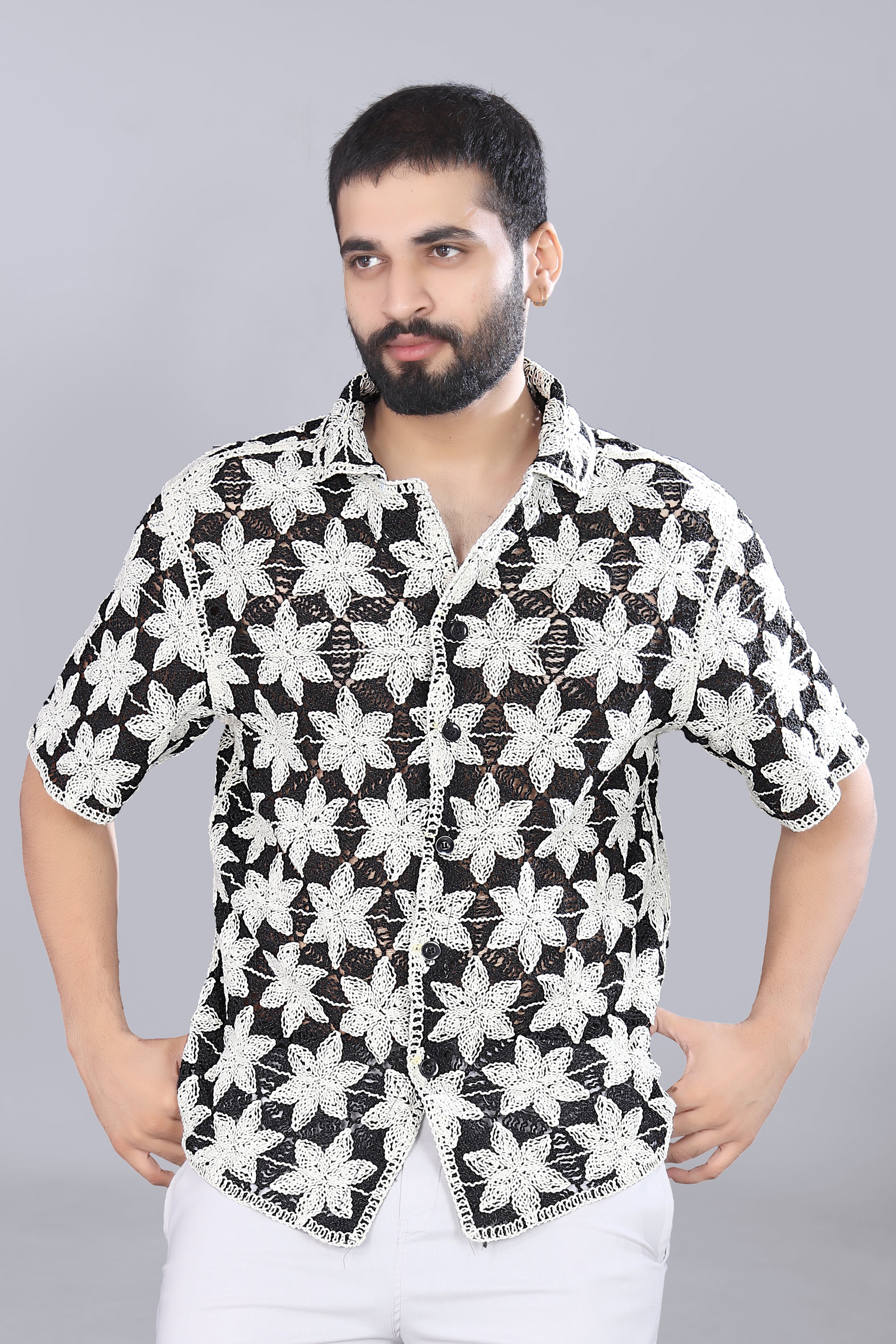 Star Crotchet Shirt