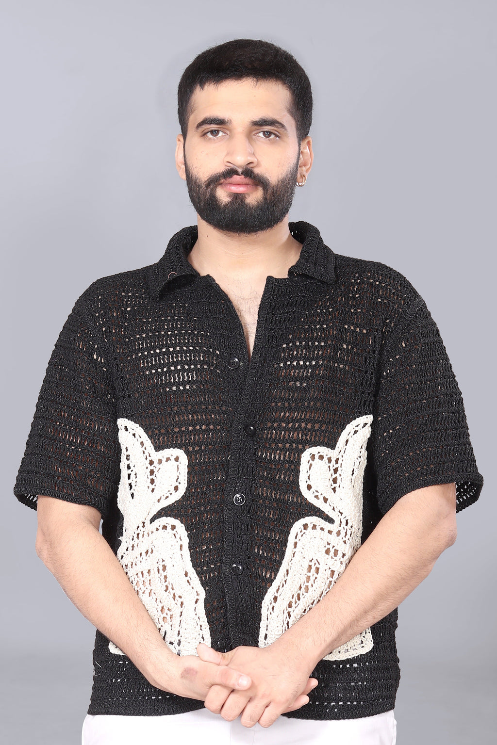 Butterfly Crotchet Shirt