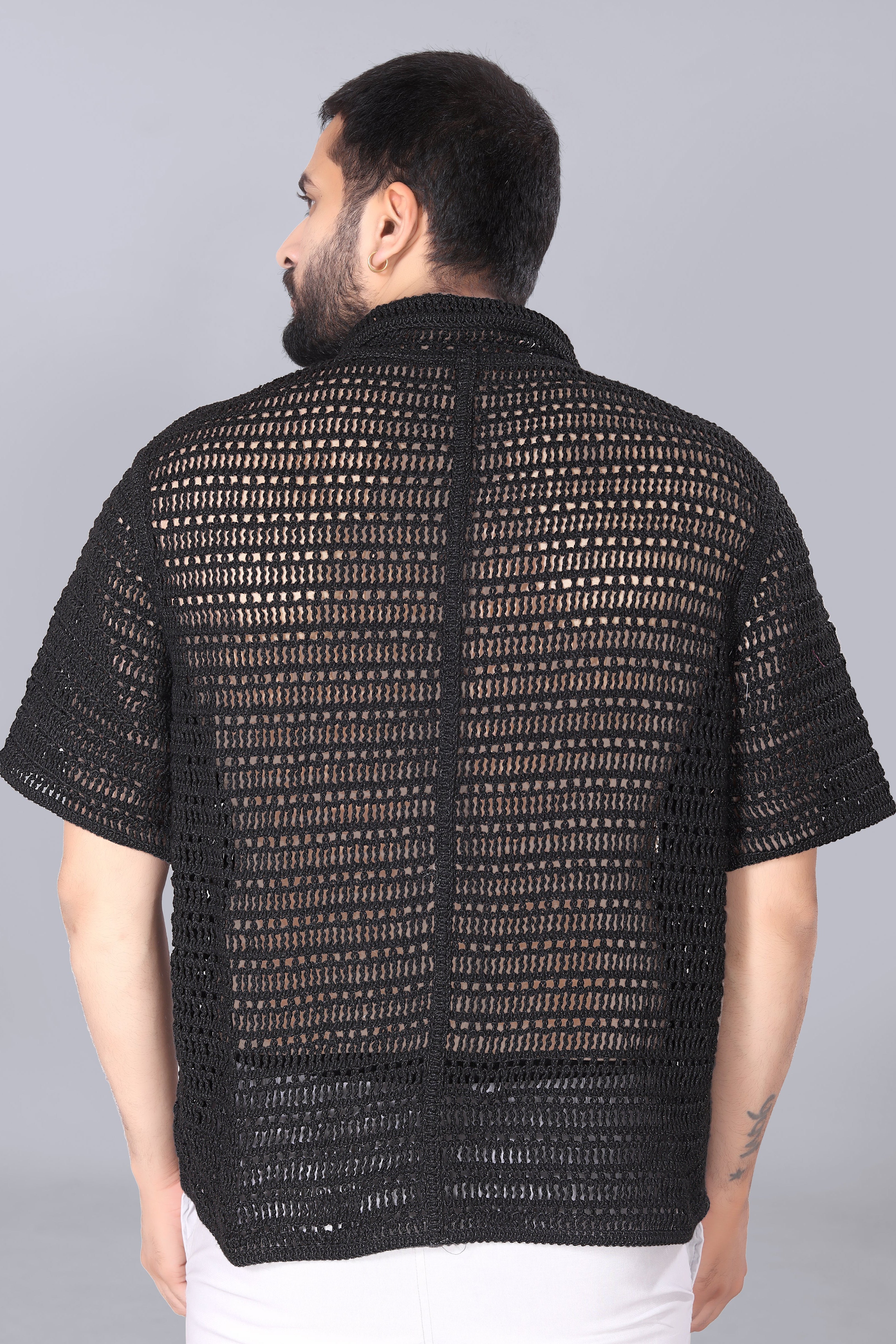 Butterfly Crotchet Shirt