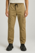 Men's Utility Cargo Pants - Dark Beige
