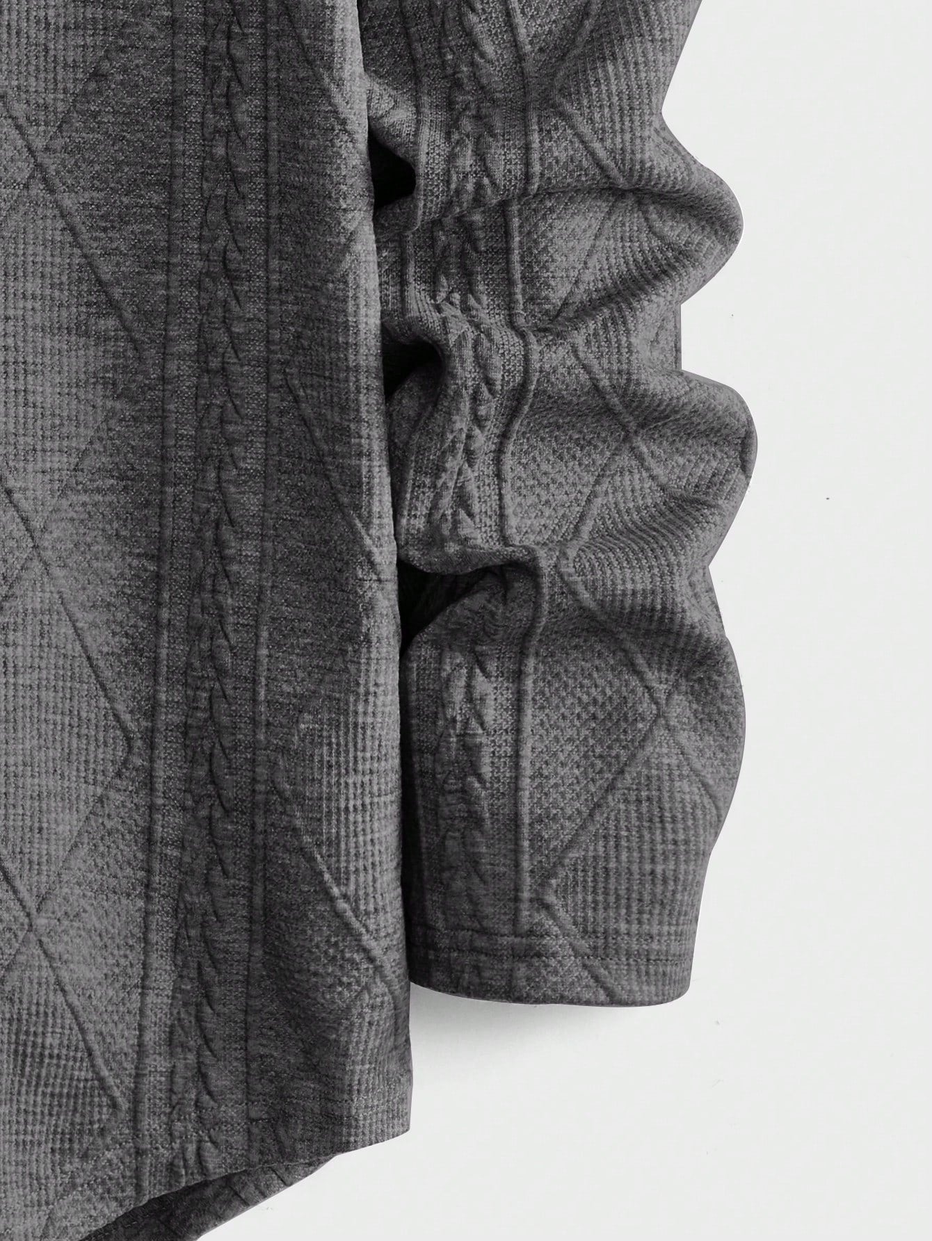 Men's Letter Patched Detail Tee Best for Casual Wear