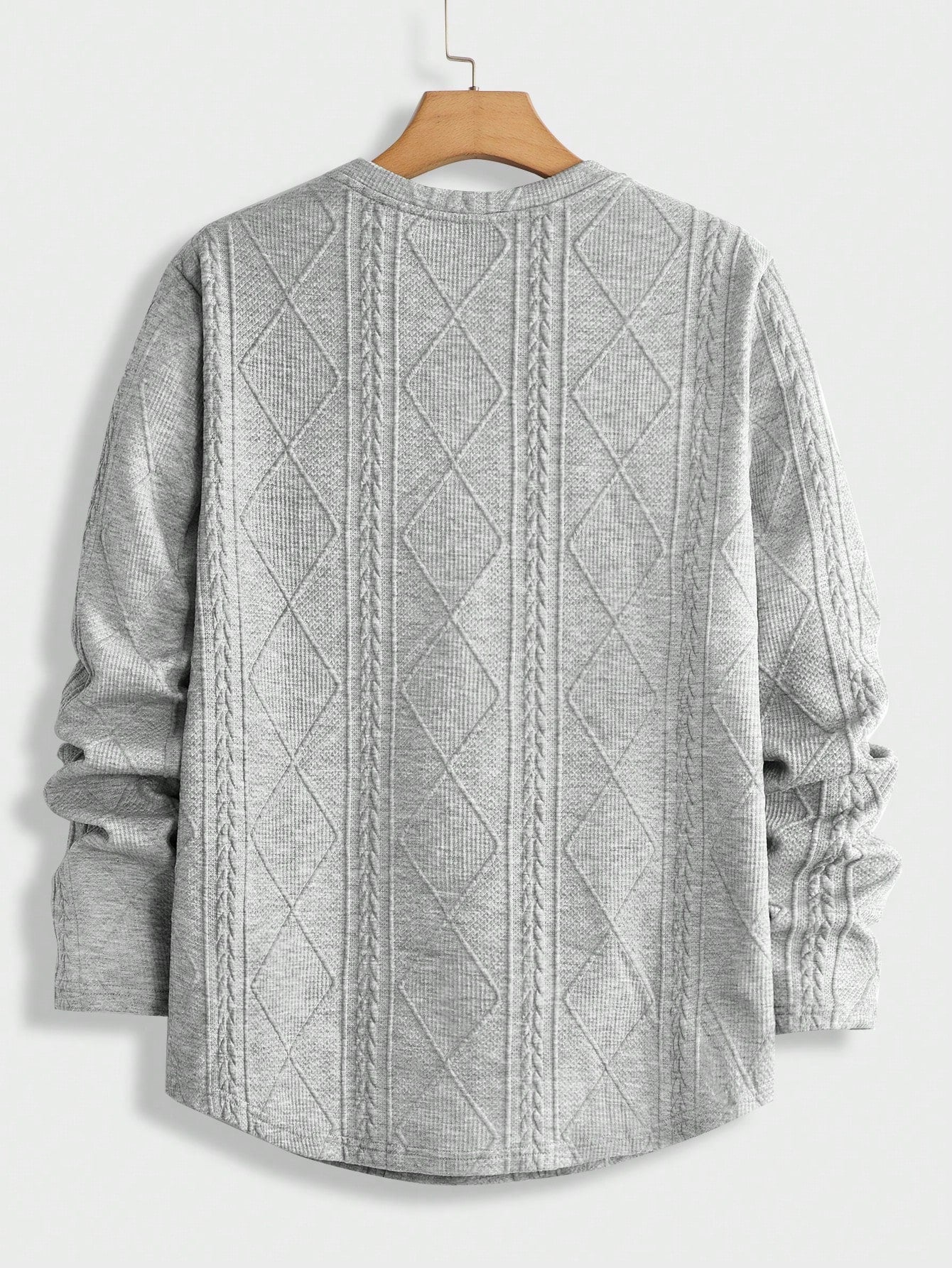 Men's Letter Patched Detail Tee Best for Casual Wear