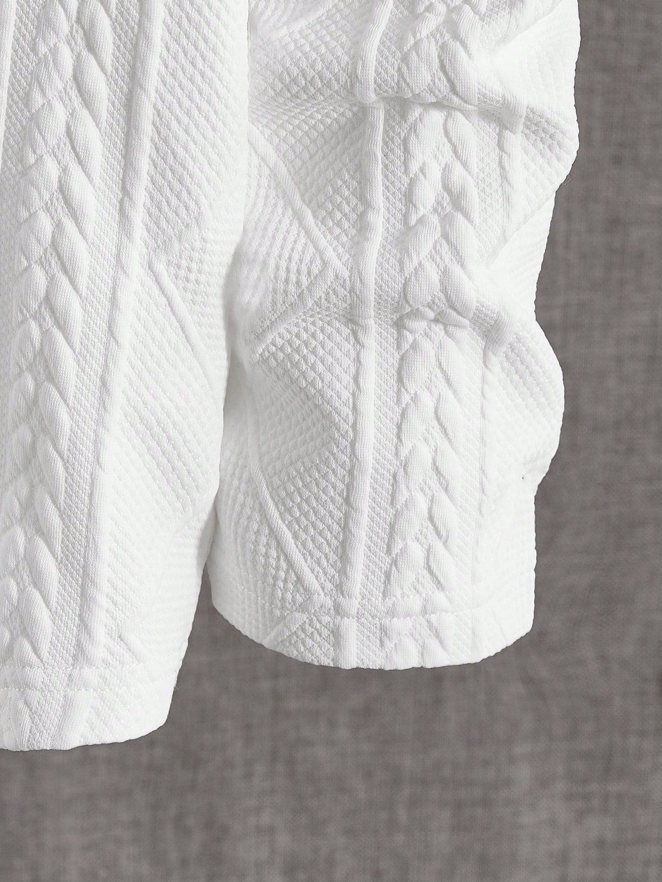 Men's Letter Patched Detail Tee Best for Casual Wear