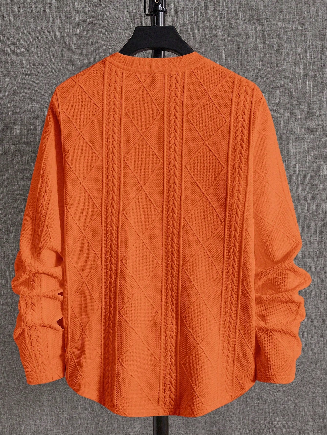 Men's Letter Patched Detail Tee Best for Casual Wear