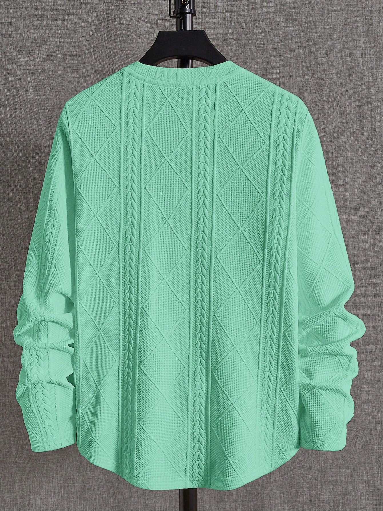 Men's Letter Patched Detail Tee Best for Casual Wear